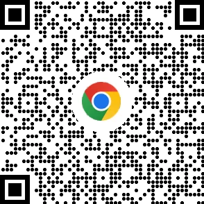 QR kód na stiahnutie prehliadača Chrome v mobilných zariadeniach